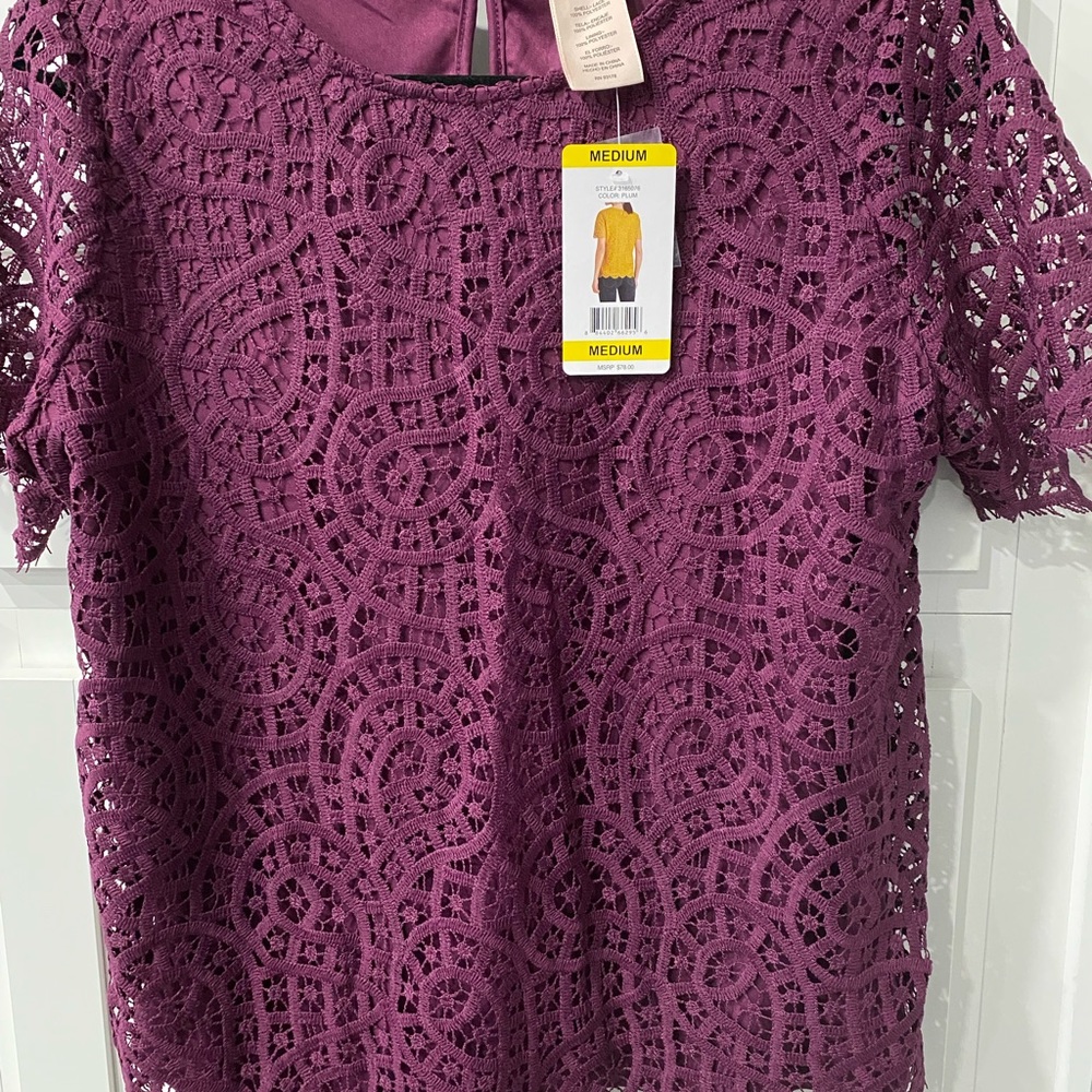New Philosophy SS Lace Blouse/top